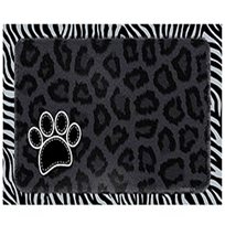 Underlägg Leopard Svart Drymate