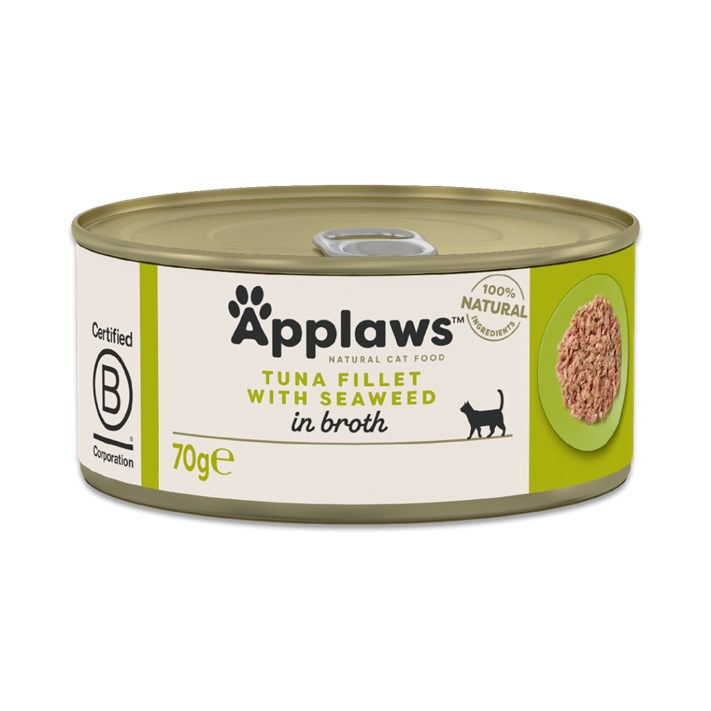 Applaws katt konserv Tuna&Seaweed in Broth