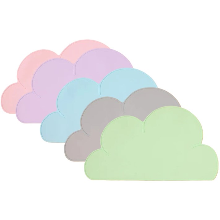 Cloud Shaped Placemats Silicone