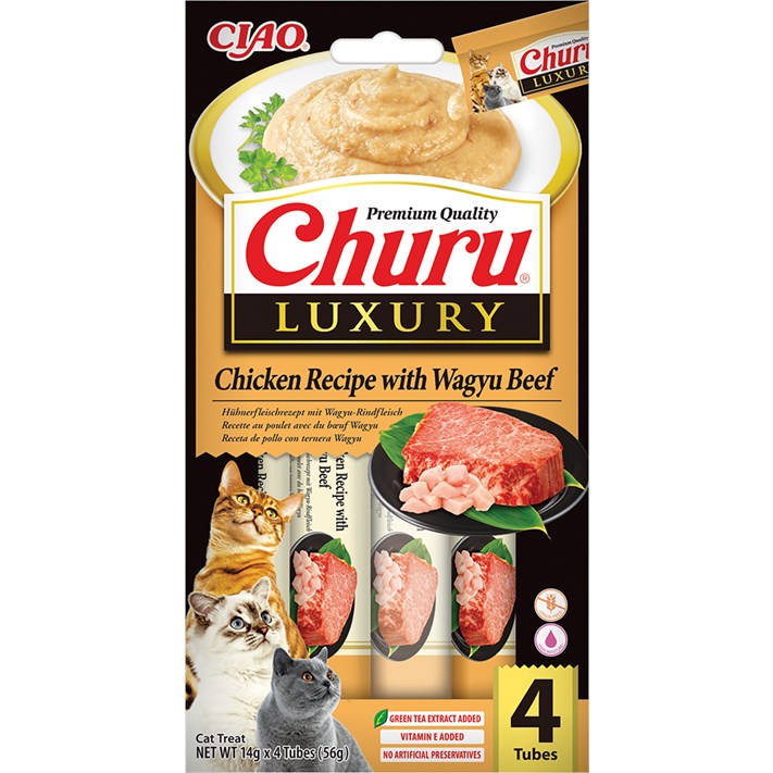 kattgodis Churu Luxury Chicken with Wagyu Beef