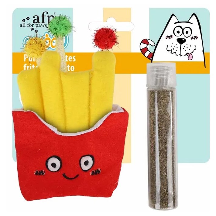 Kattleksak Catnip Pommes frites