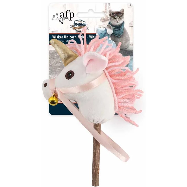 Kattleksak Hobby Horse Silver Rider White