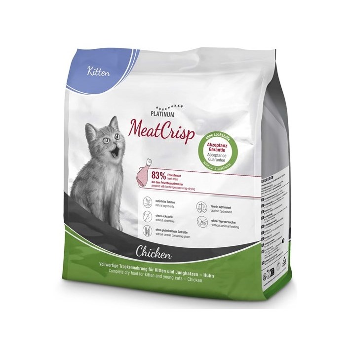 Platinum Cat MeatCrisp Kitten Chicken 0,4kg