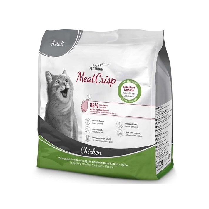 Platinum Cat MeatCrisp Adult Chicken 0,4kg