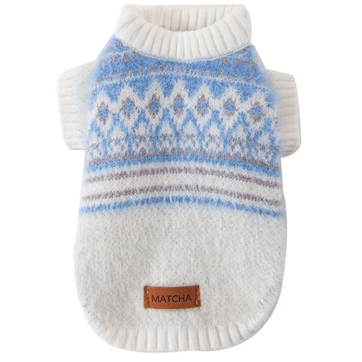 Katttröja Nordic Style blå
