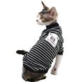 Moorspet bomullströja för katt