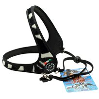 Kattsele Tre Ponti Basic Zebra Svart/Vit