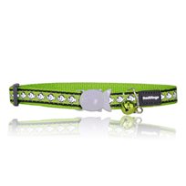 Halsband Red Dingo fashion fisk reflex ljusgrön