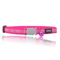 Halsband Paw impressions Hot Pink