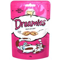 Dreamies kattgodis nötkött