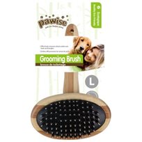 Pawise Massageborste med trähantag L 11477