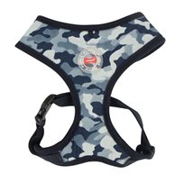 KATTSELE PUPPIA SOFT HARNESS NAVY CAMO BLÅ S