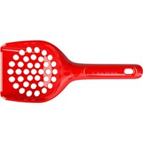 Kattsandsspade Röd Peewee Rund