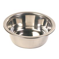 Matskål rostfri, 0,45 l/ø 12 cm