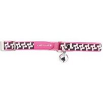 Katthalsband Krakau Rubber Rosa