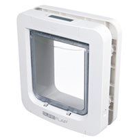 SureFlap kattdörr m microchip id vit