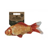 Kattleksak wildlife guldfisk13cm