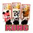 Kattleksak Kong Kickroo Mouse Brun