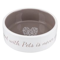 Matskål Pets Home cream/taupe