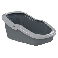 PeeWee EcoMinor kattlåda ljusgrå
