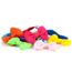 Rosetter med gummiband enfärgade