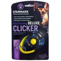 KNAPPKLICKER Starmark Svart