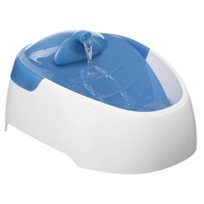 Duo Stream vattenfontän, 1 l, vit/blå
