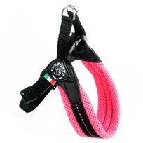 Kattsele Tre Ponti Mesh Rosa/spänne RR202