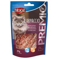 Kattgodis Carpaccio med anka och fisk