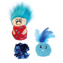KATTLEKSAK PETSTAGES MY FIRST KITTEN BLÅ 3 PACK