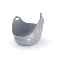 Kattlåda LitterBox Grå + skopa