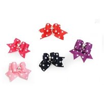 Polka Rosett med gummiband