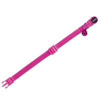 Enfärgat katthalsband nylon Rosa