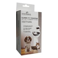 kolfilter till vattenfontän Eyenimal 1,75l 3 pack