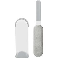 Kläd och textilborste med rensstation