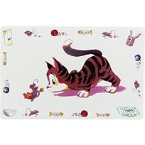 Matskålsunderlägg Glad Katt