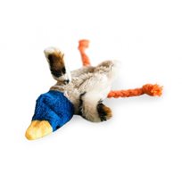 Kattleksak Kitty Play Skinny Blue Duck