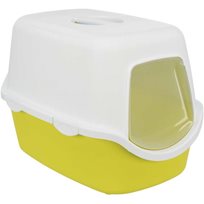 Kattlåda Vico lime/vit