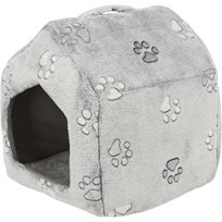 Kattkoja Nando cave ljusgrå