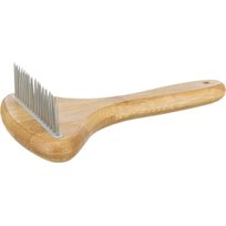Tovutredare, lång päls, bambu/metall