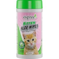 Espree servetter för kattungar med Aloe Vera