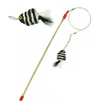 Kattleksak Vippa Da Fish Zebra