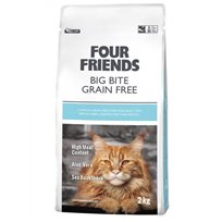 Kattfoder FourFriends Big Bite Grain Free 2kg