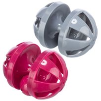 Kattleksak Lekrulle med boll plast