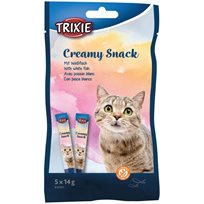 Kattgodis Trixie Snacks med vitfisk 5 × 14