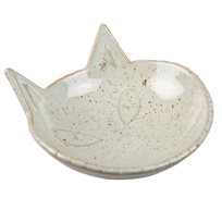 Skål Stone KittyFace Ljusblå