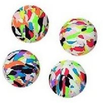 Kattleksak Boll Painted vit