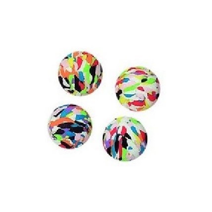 Kattleksak Boll Painted vit