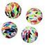 Kattleksak Boll Painted vit