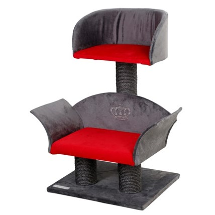 KlösLounge Deluxe Grå/Röd